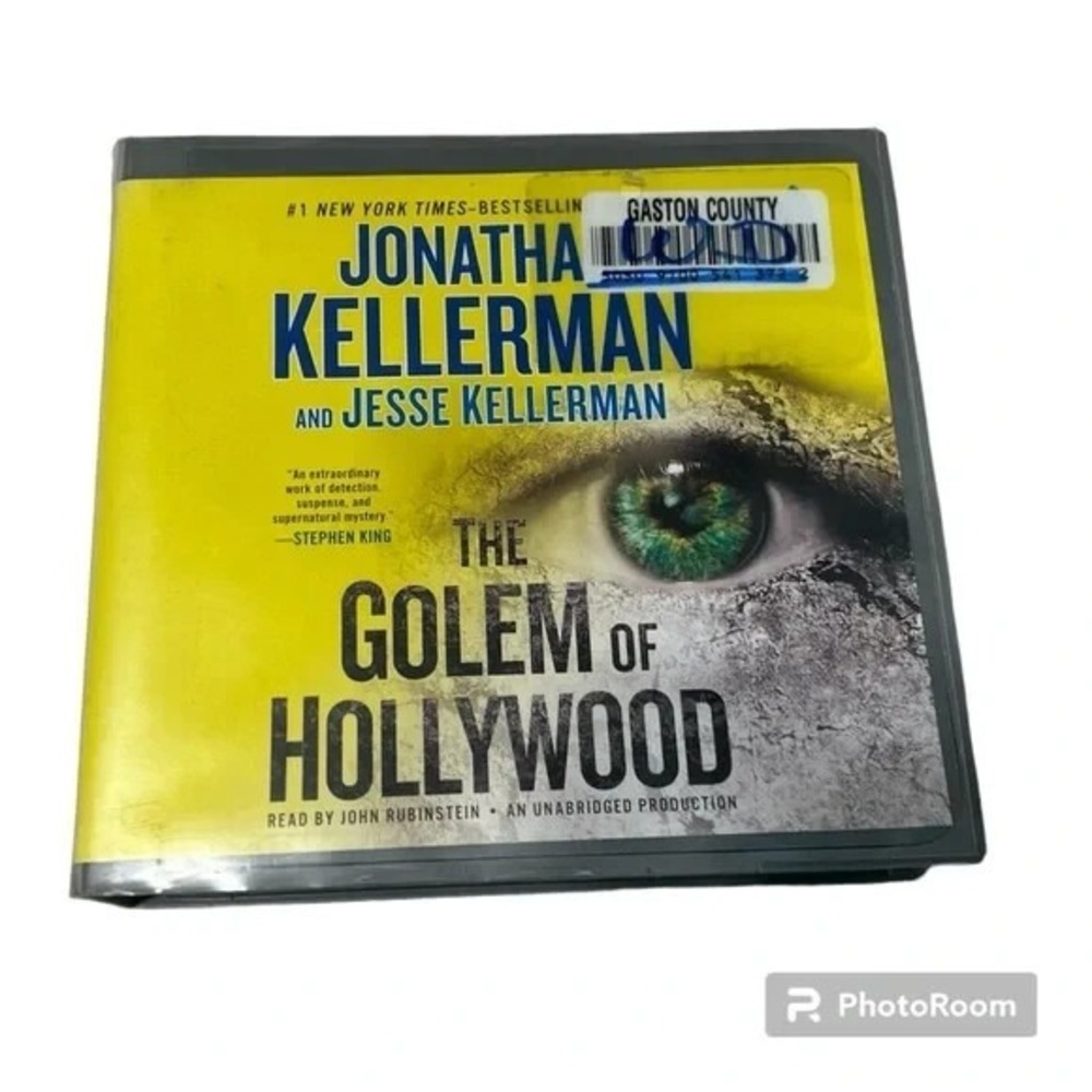 The Golem of Hollywood Jonathan and Jesse Kellerman CD Audio Book